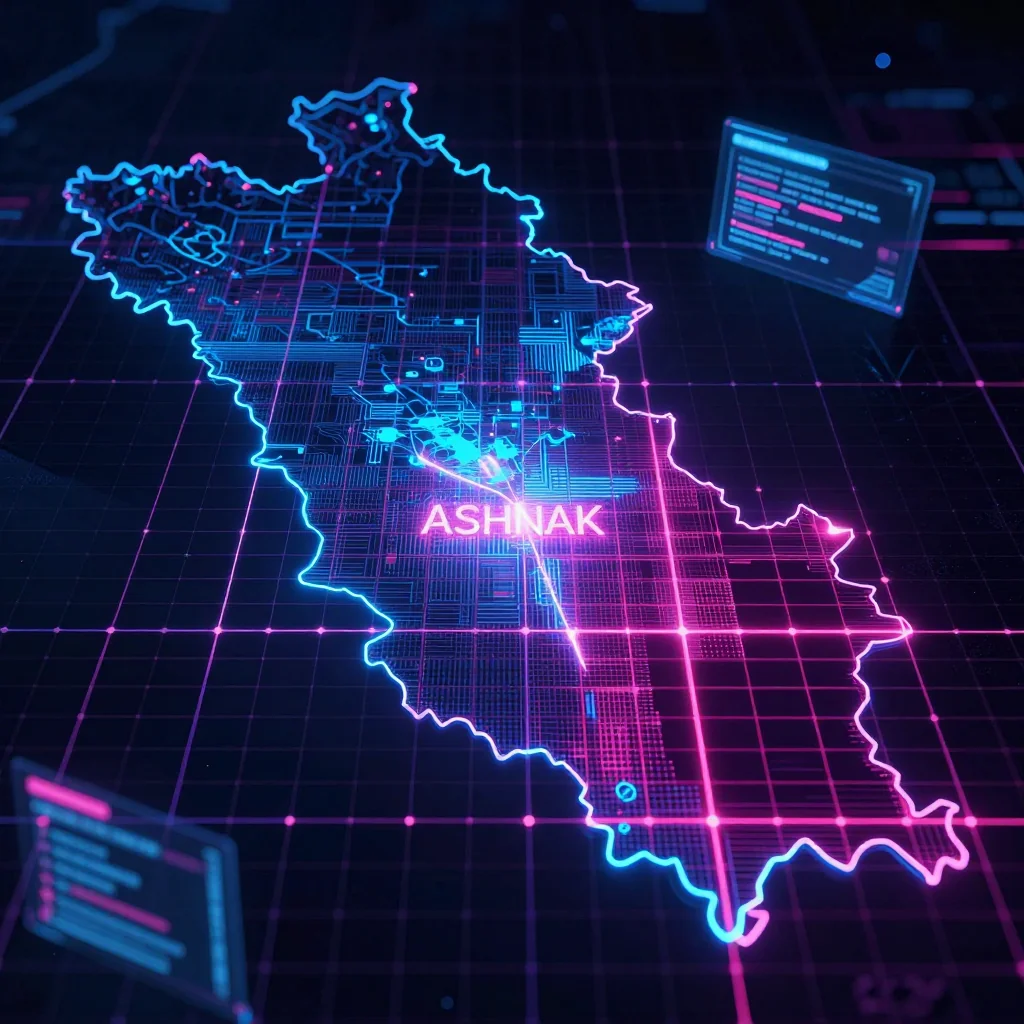 Ashnak, Armenia Cyberpunk Map