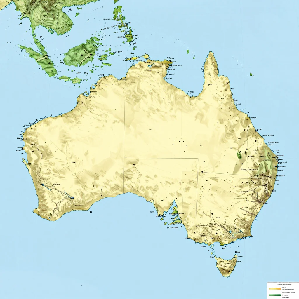 Australia Political Map