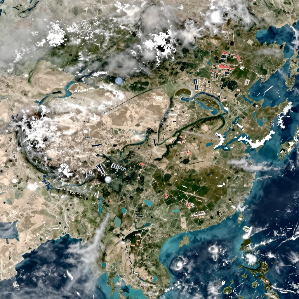 Ağdam, Azerbaijan - Satellite Image Ağdam, Azerbaijan Satellite View