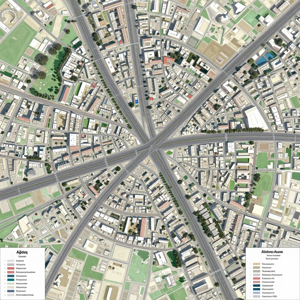 Ağdaş, Azerbaijan Street Map