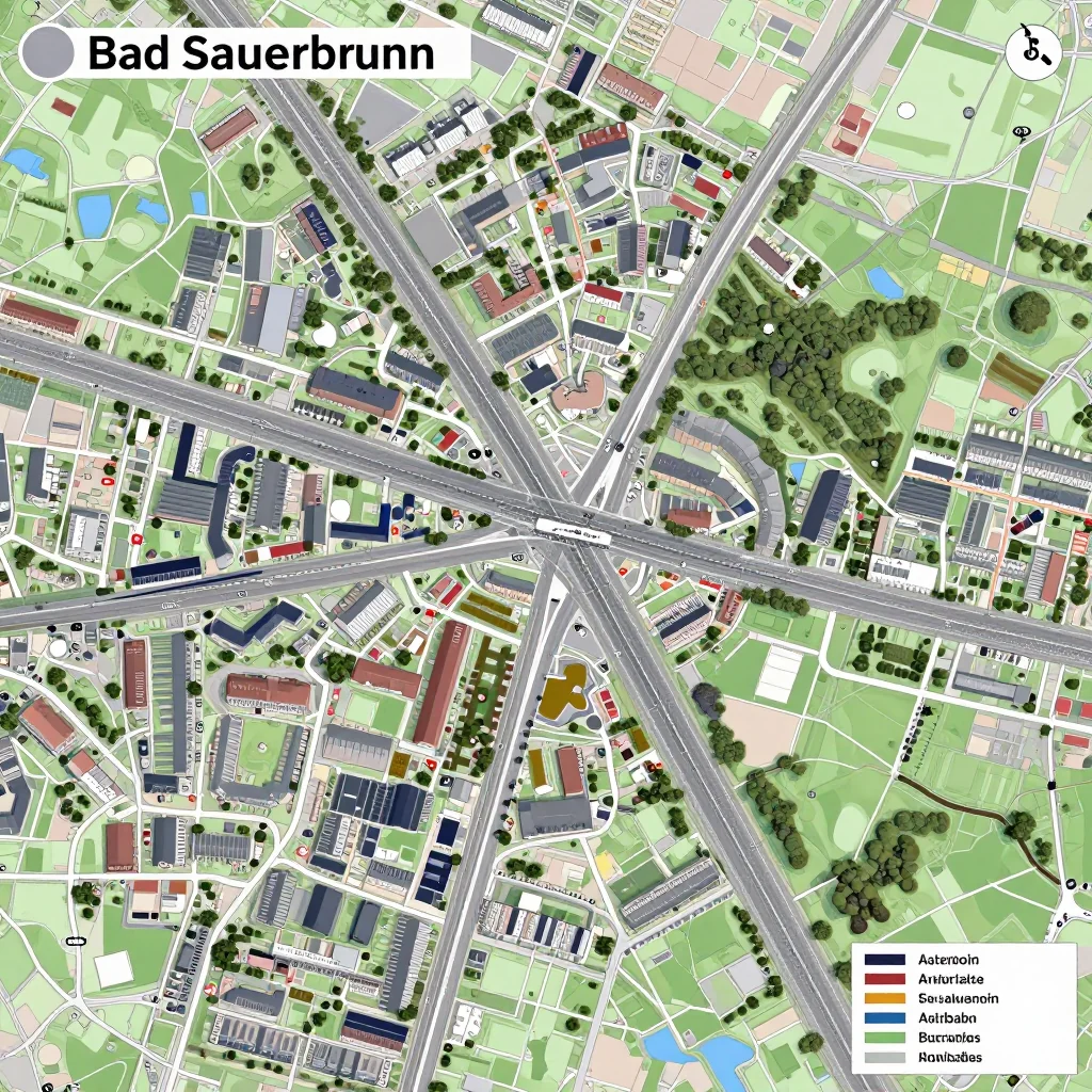 Bad Sauerbrunn, Austria Street Map