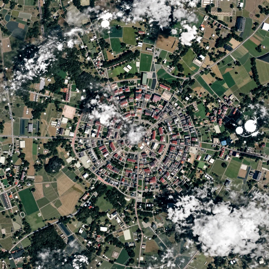 Badersdorf, Austria Satellite View
