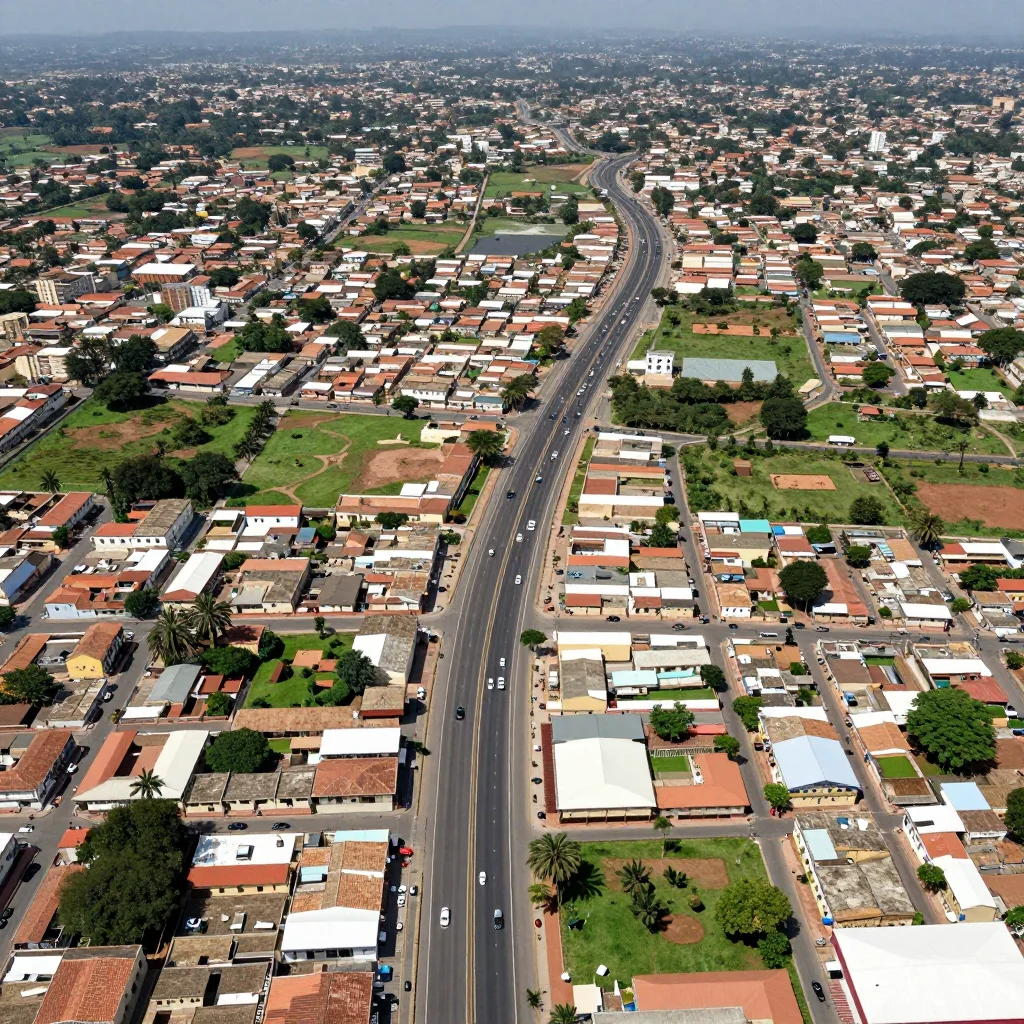 Balombo, Angola Street Map
