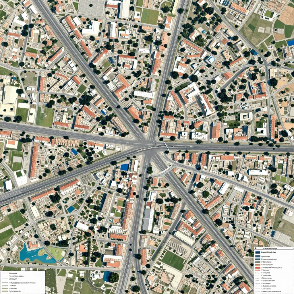 Banaj, Albania Street Map
