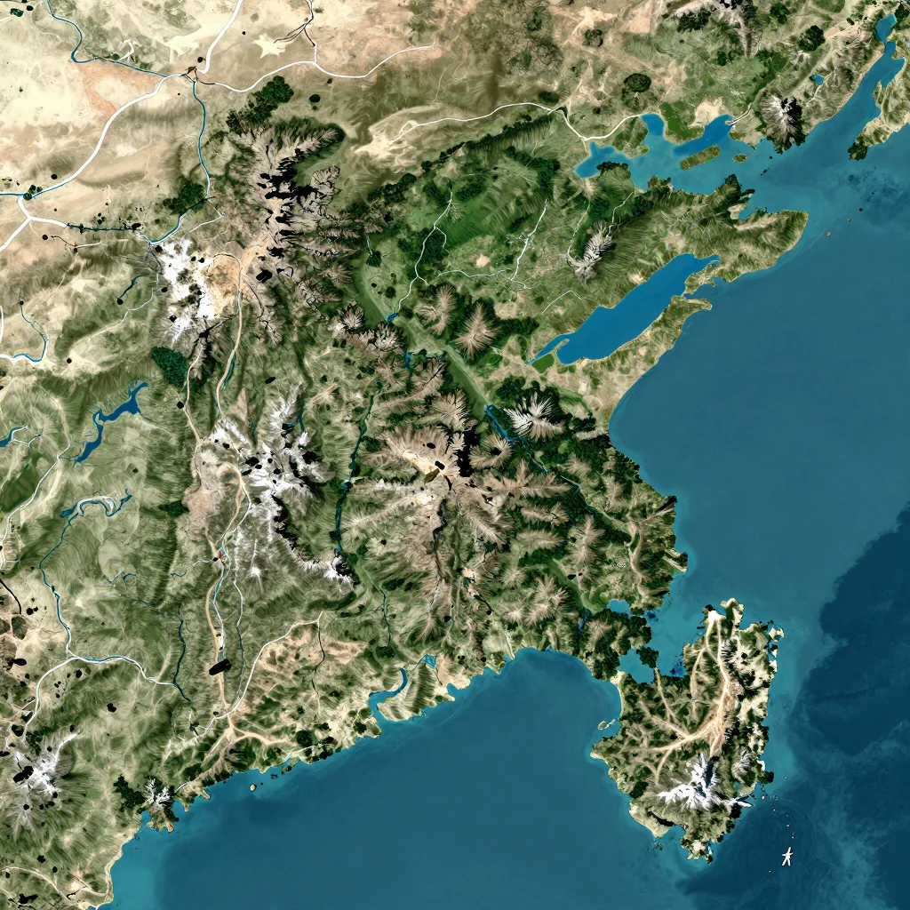 Bandarban, Bangladesh - Physical Geography Map Bandarban, Bangladesh Physical Geography Map