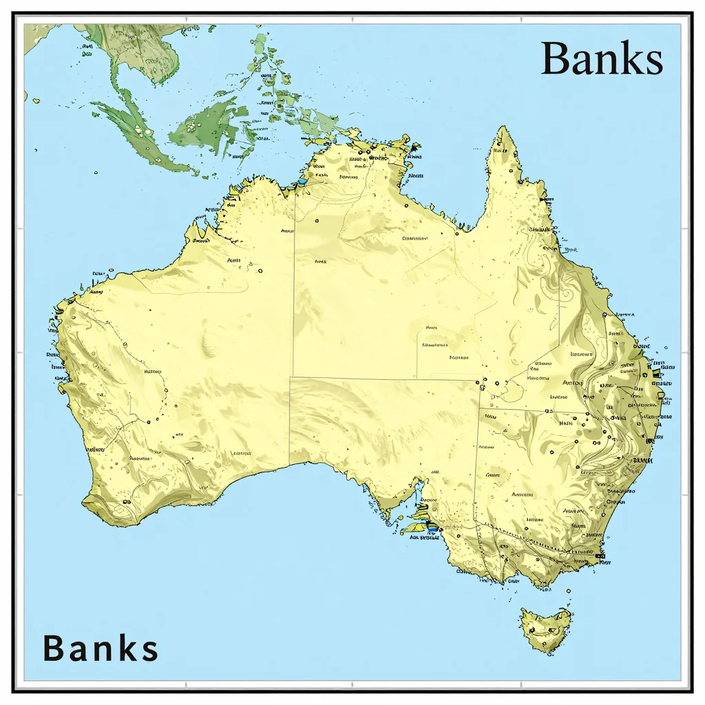 Banks, Australia Political Map