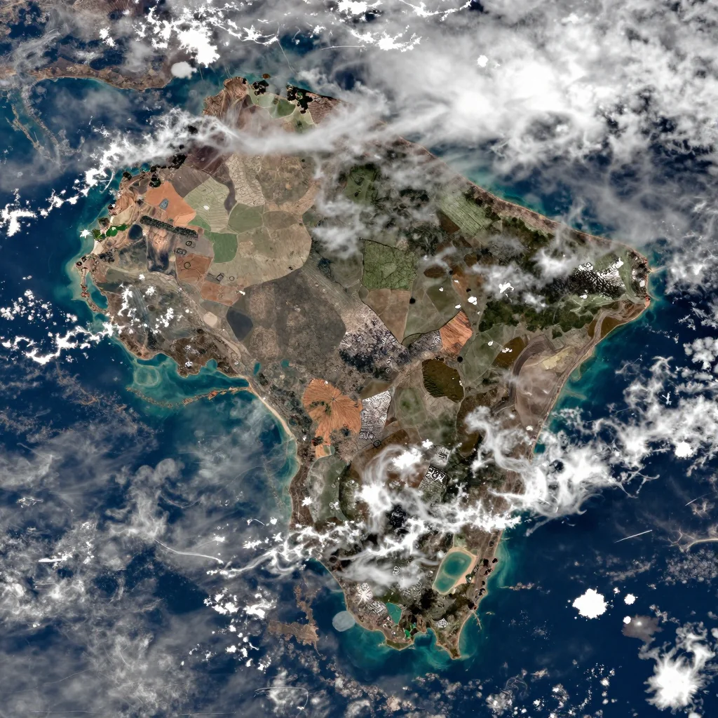 Banks, Australia Satellite View