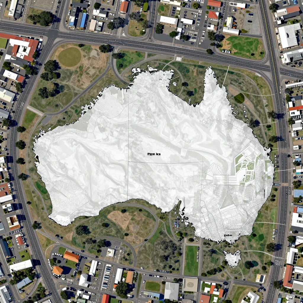 Banks, Australia Street Map