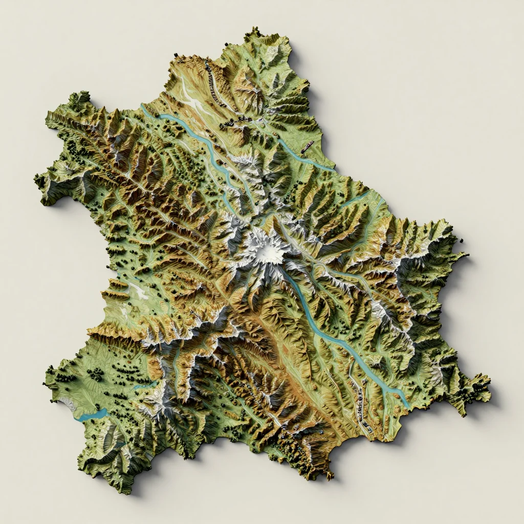 Baranovichi, Belarus - Topographic Map Baranovichi, Belarus Topographic Map