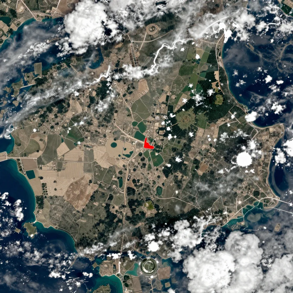 Baranovichskiy Rayon, Belarus Satellite View