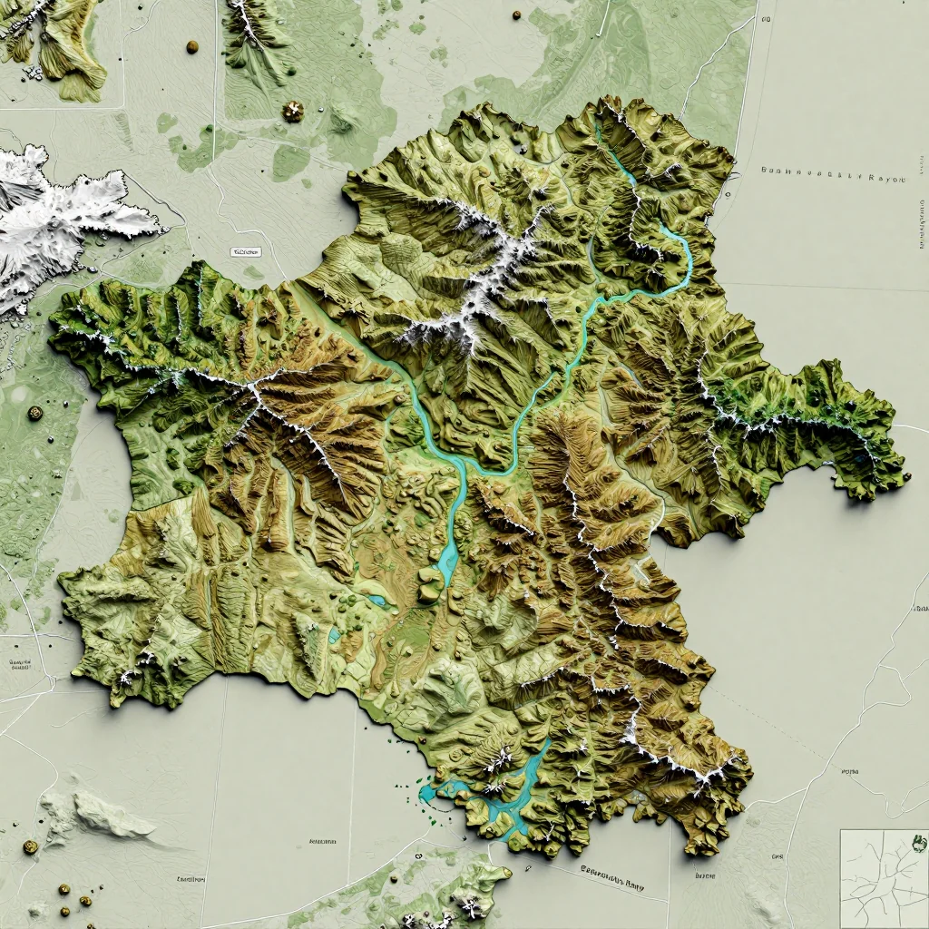 Baranovichskiy Rayon, Belarus Topographic Map