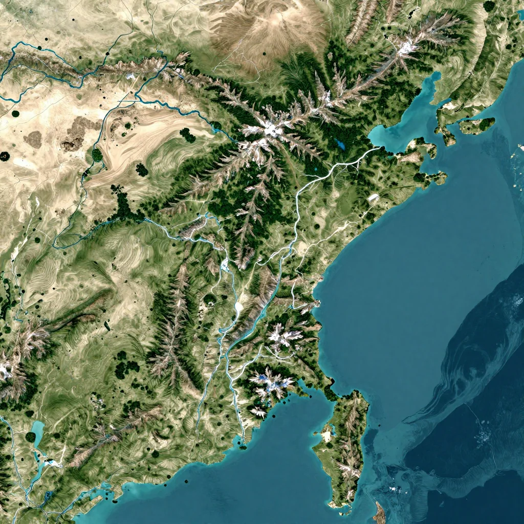 Barisal, Bangladesh Physical Geography Map