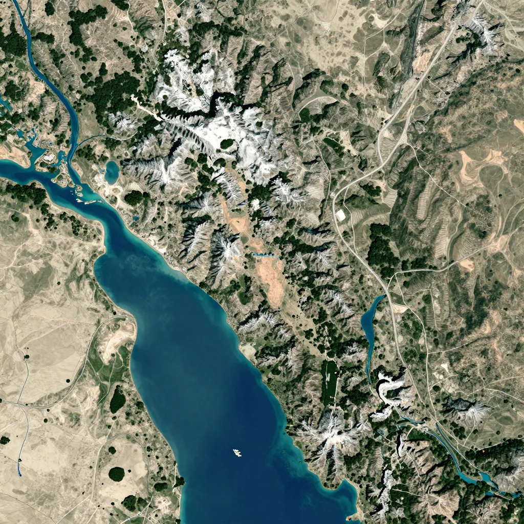 Barracas, Argentina Physical Geography Map