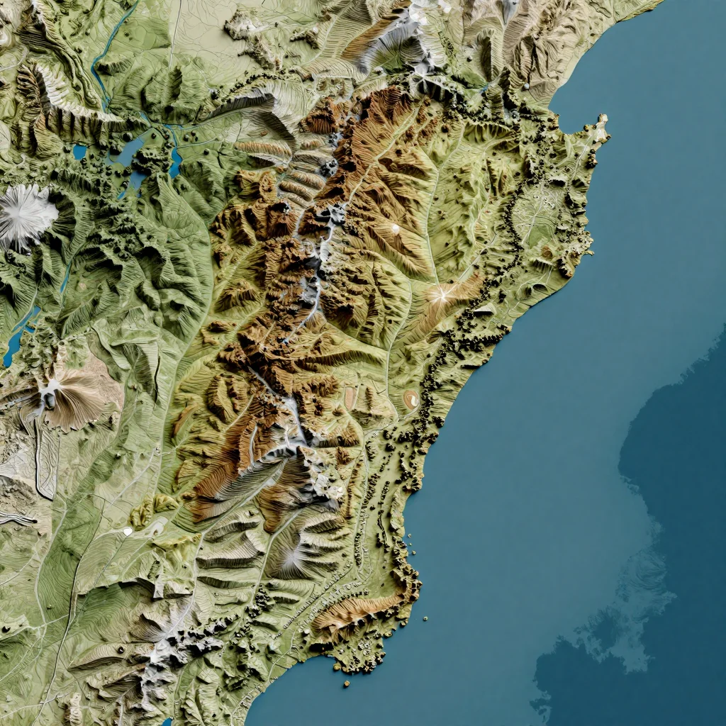 Barracas, Argentina Topographic Map