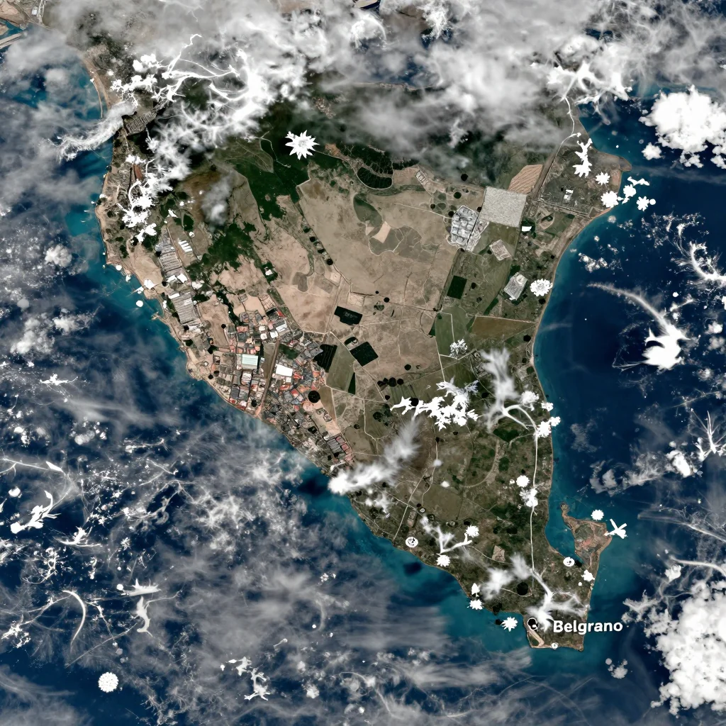 Belgrano, Argentina - Satellite Image Belgrano, Argentina Satellite View