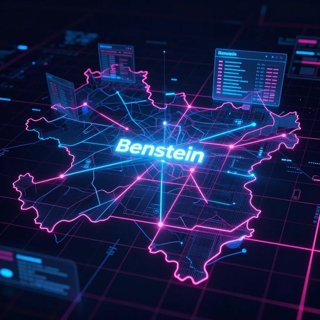 Bernstein, Austria Cyberpunk Map