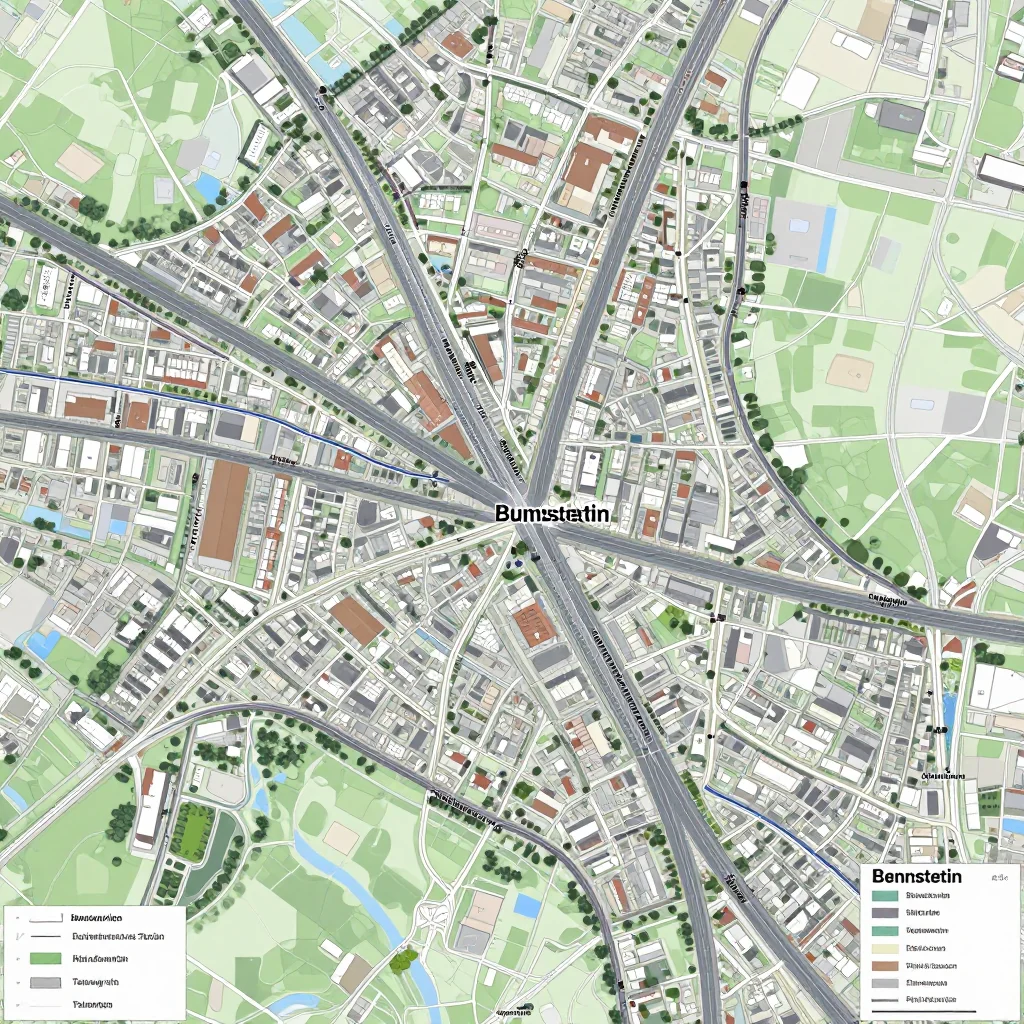 Bernstein, Austria Street Map