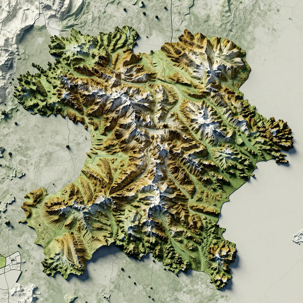 Bernstein, Austria - Topographic Map Bernstein, Austria Topographic Map