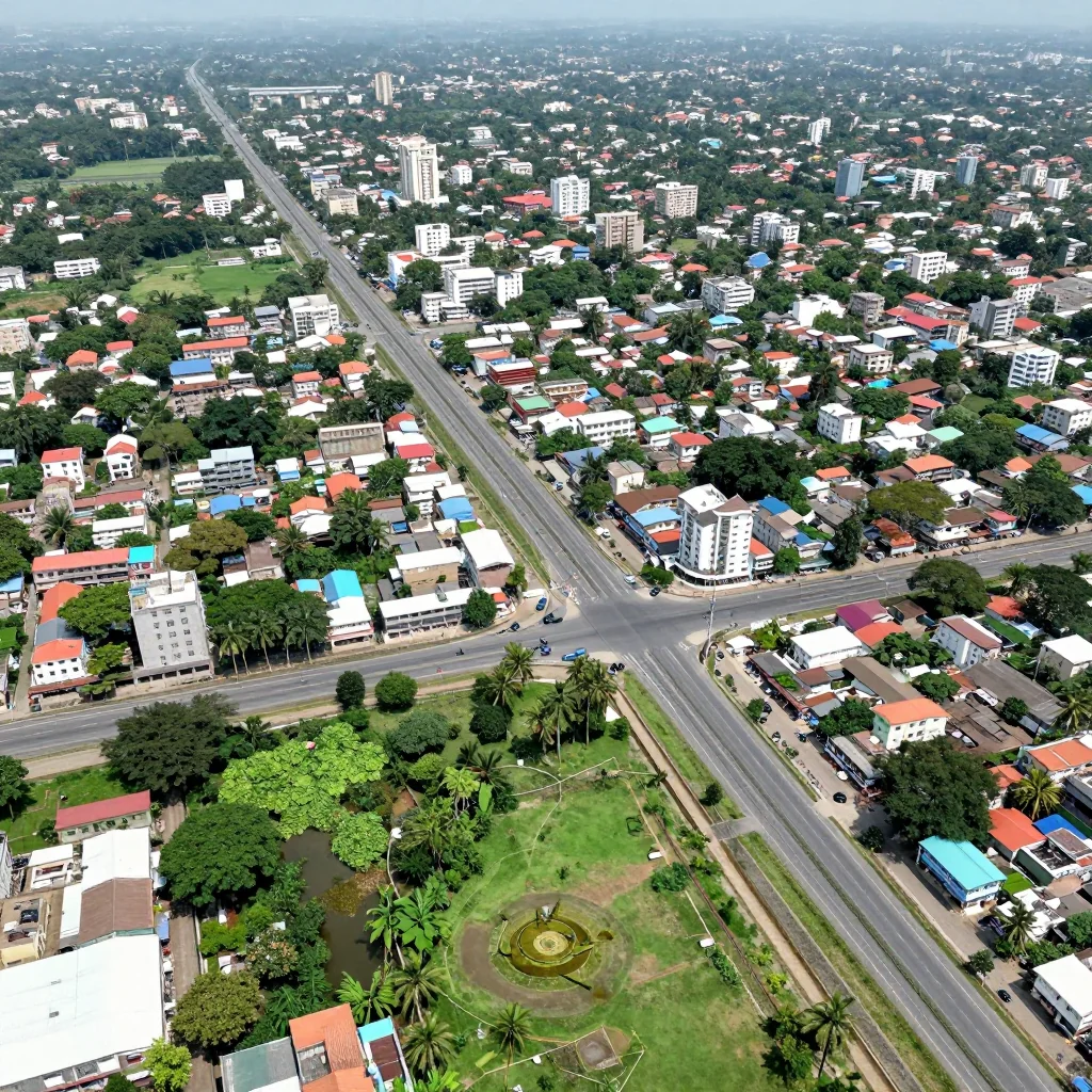 Bhola, Bangladesh Street Map