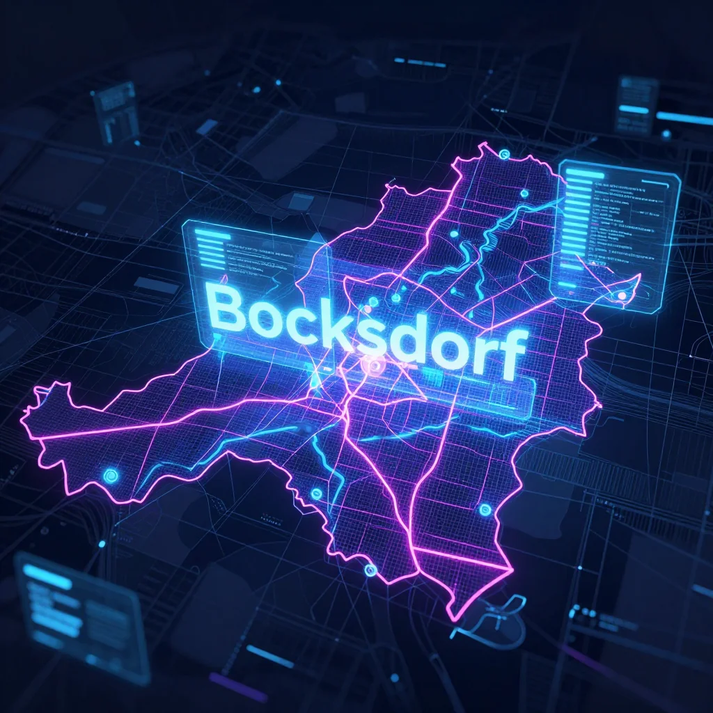 Bocksdorf, Austria Cyberpunk Map