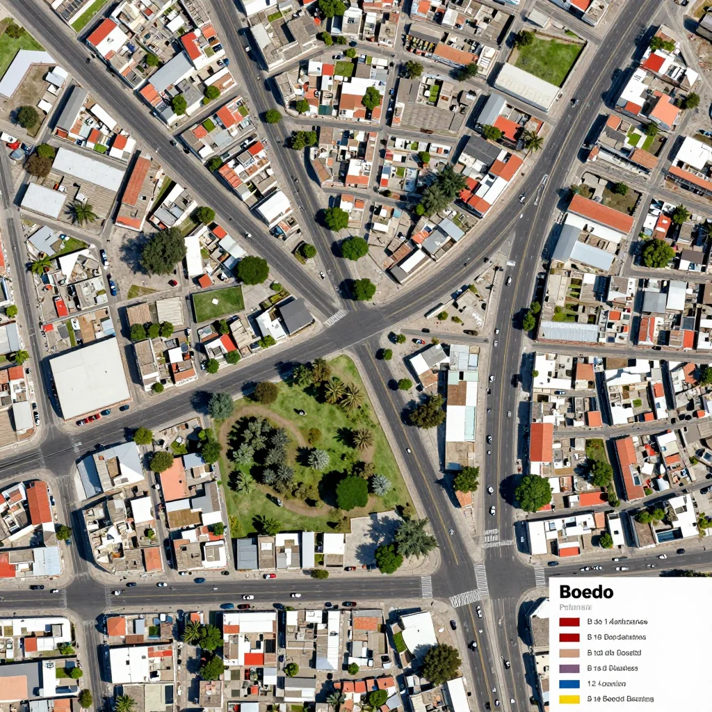 Boedo, Argentina Street Map