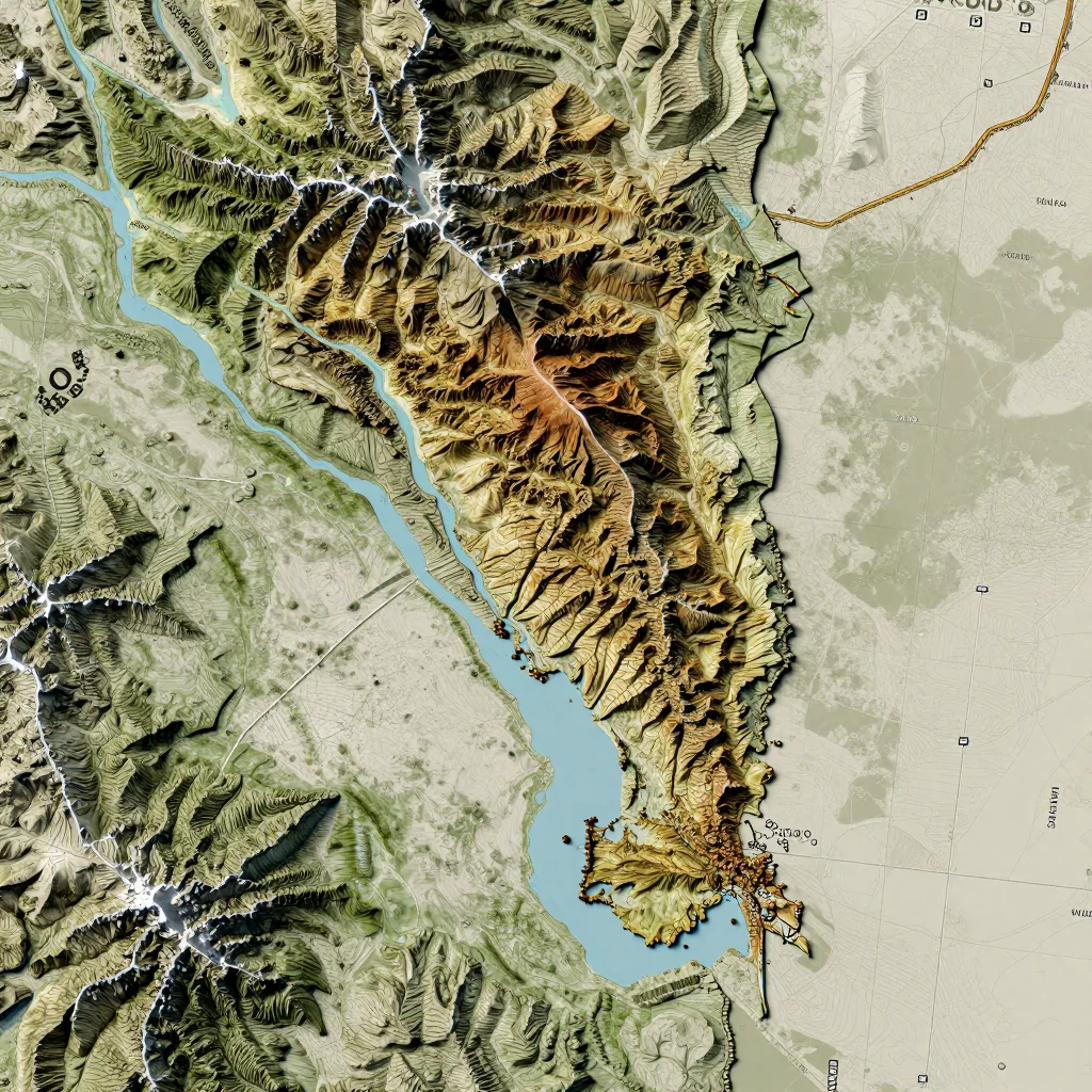 Boedo, Argentina Topographic Map