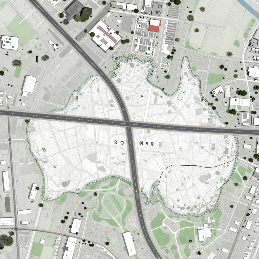 Bonner, Australia Street Map