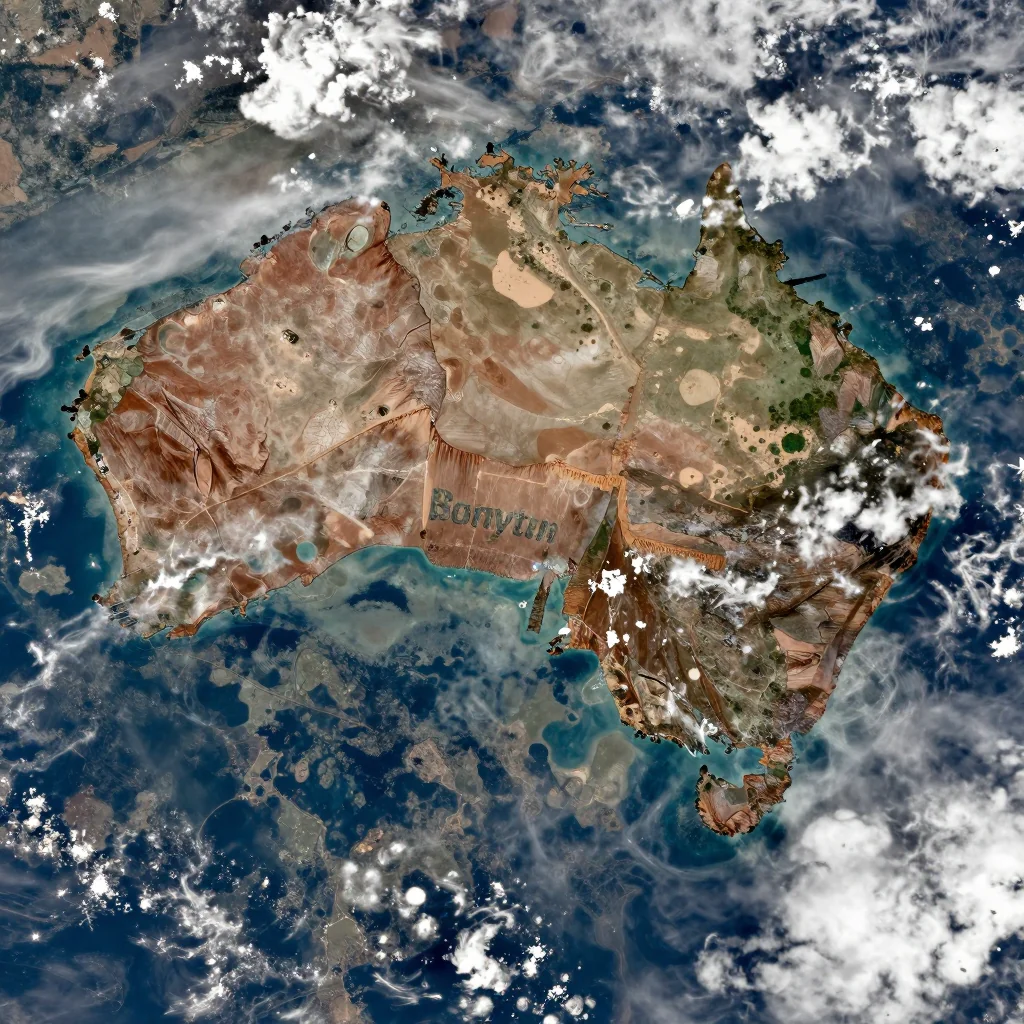 Bonython, Australia Satellite View