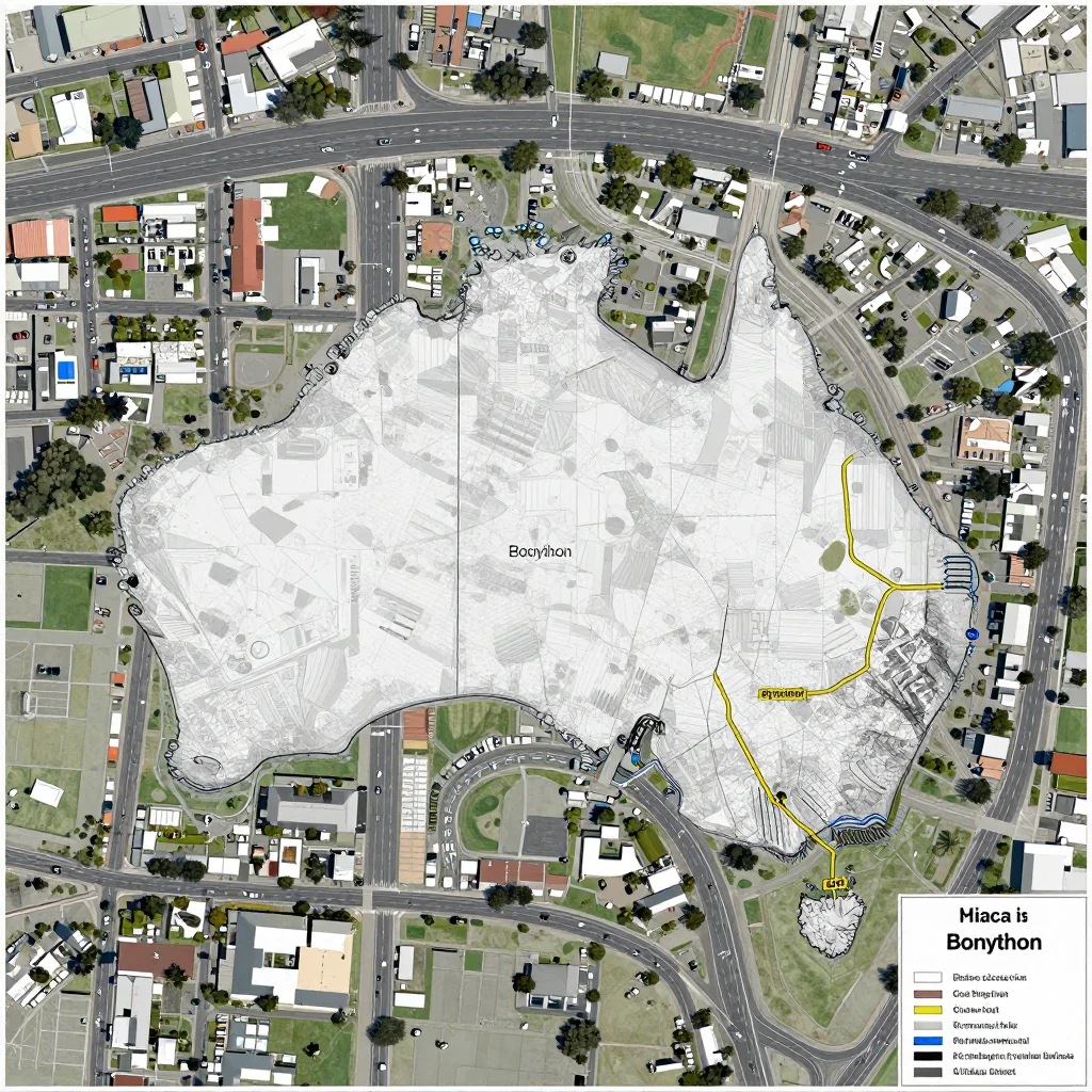 Bonython, Australia Street Map