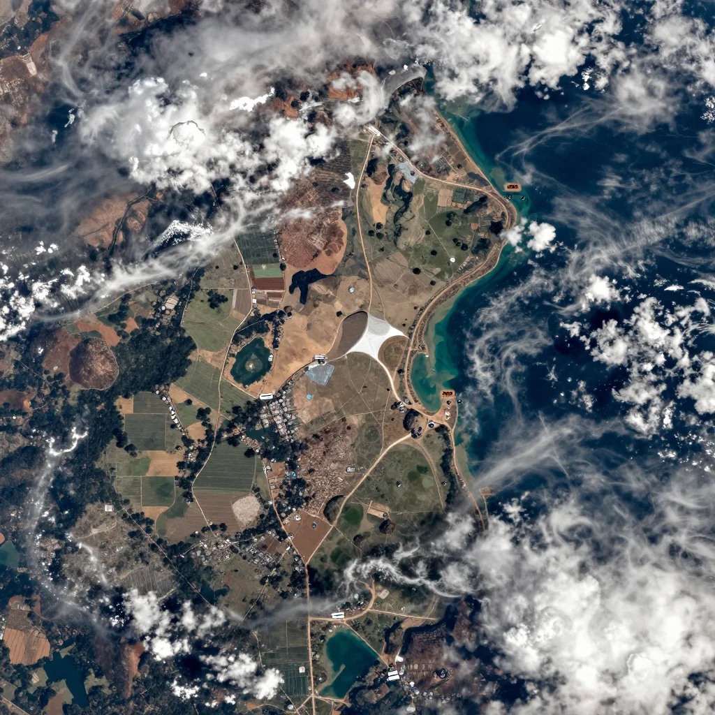 Braddon, Australia Satellite View