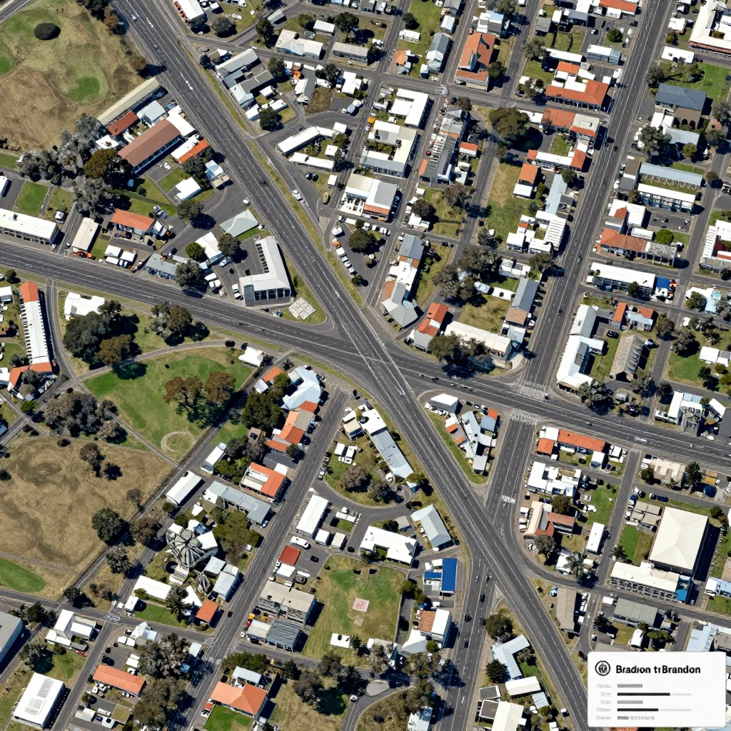 Braddon, Australia Street Map