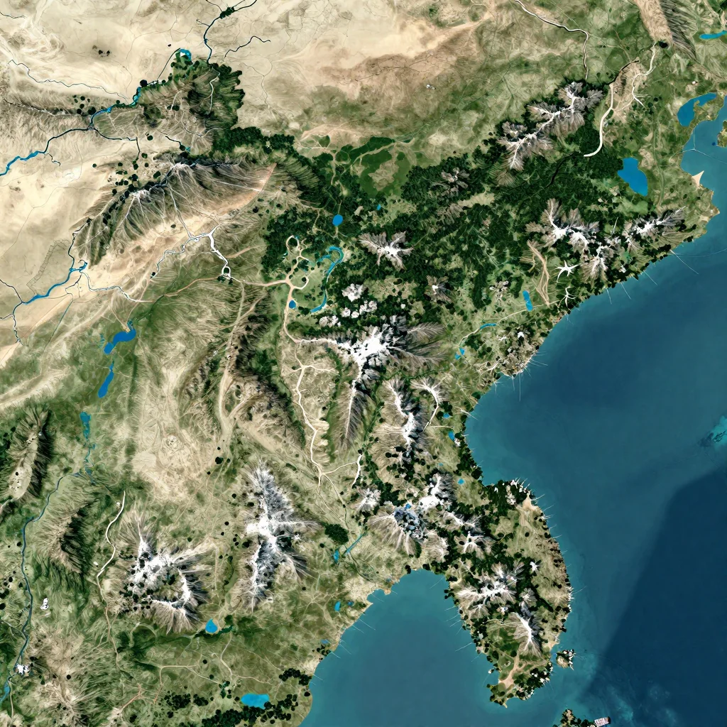 Brahmanbaria, Bangladesh Physical Geography Map