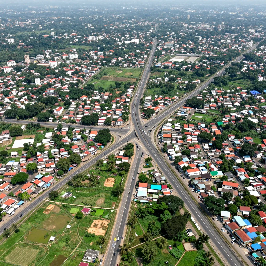 Brahmanbaria, Bangladesh Street Map