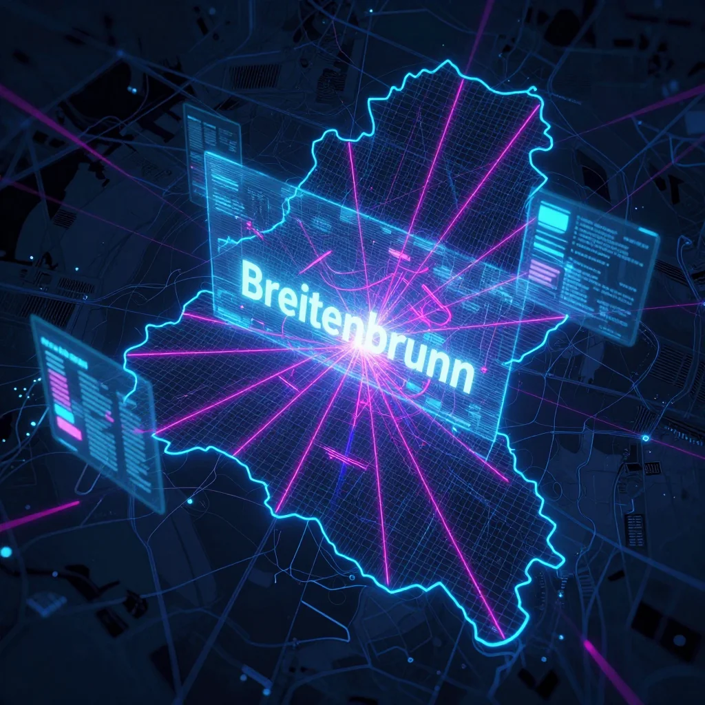 Breitenbrunn, Austria Cyberpunk Map