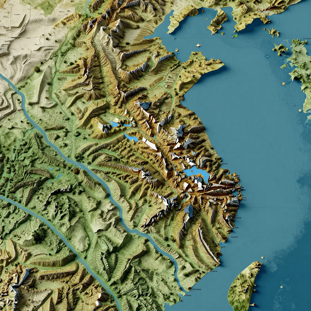 Bridgetown, Barbados - Topographic Map Bridgetown, Barbados Topographic Map