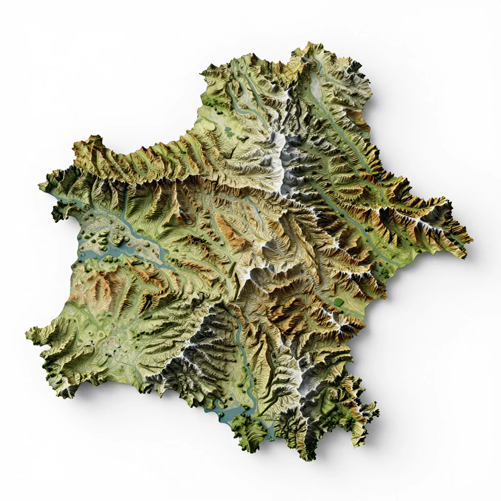 Byaroza, Belarus Topographic Map