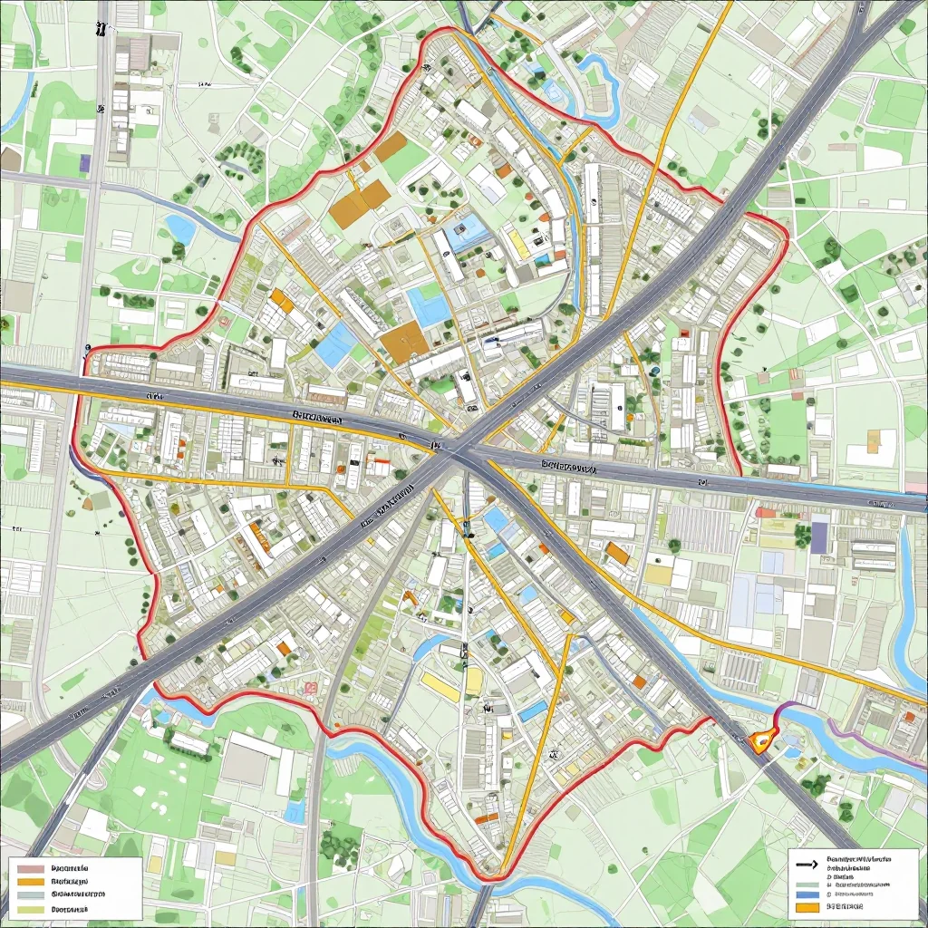 Byarozawski Rayon, Belarus Street Map