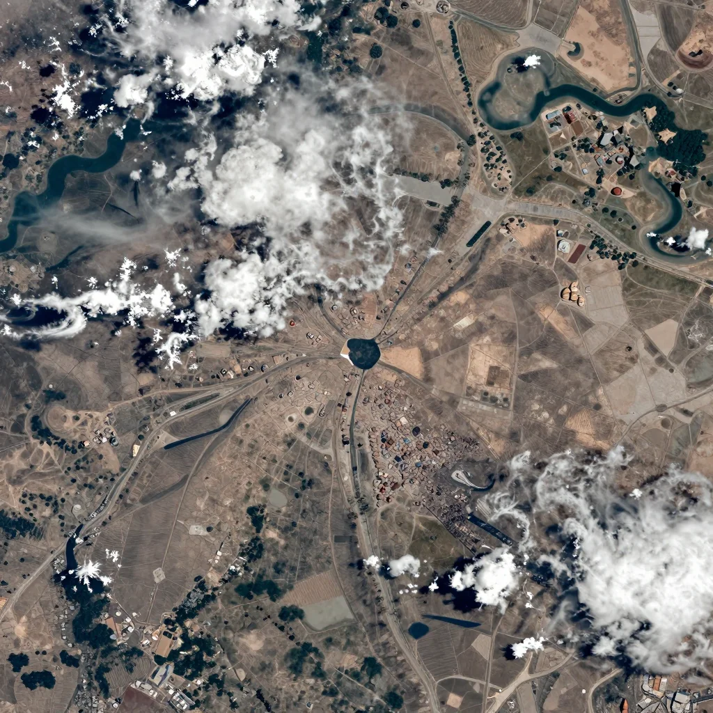 Byurakan, Armenia - Satellite Image Byurakan, Armenia Satellite View