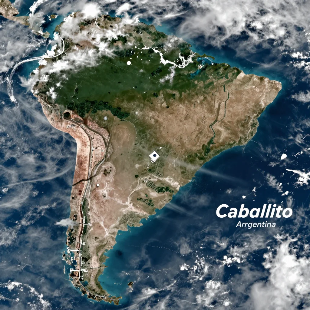 Caballito, Argentina - Satellite Image Caballito, Argentina Satellite View