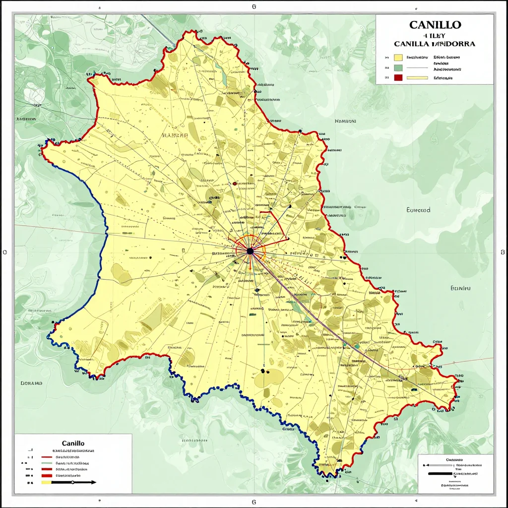 Canillo, Andorra Political Map