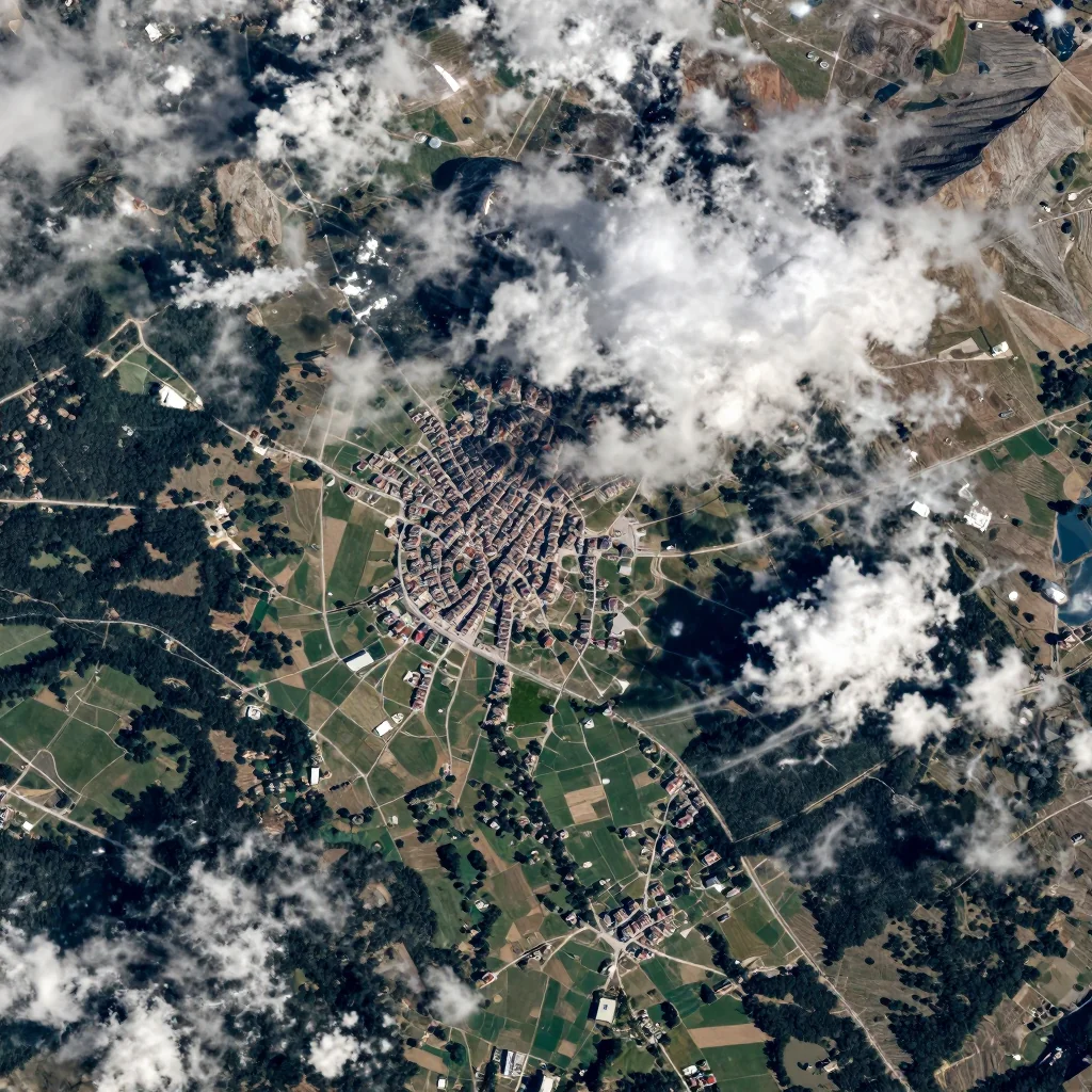 Canillo, Andorra Satellite View