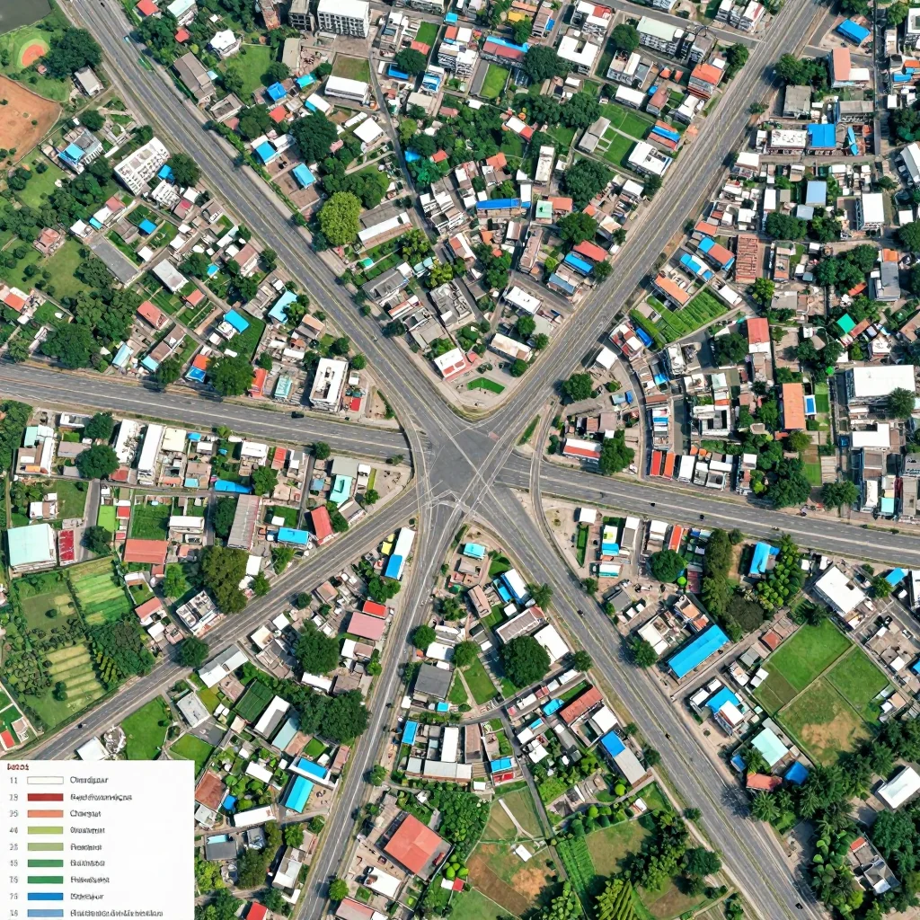 Chandpur, Bangladesh Street Map