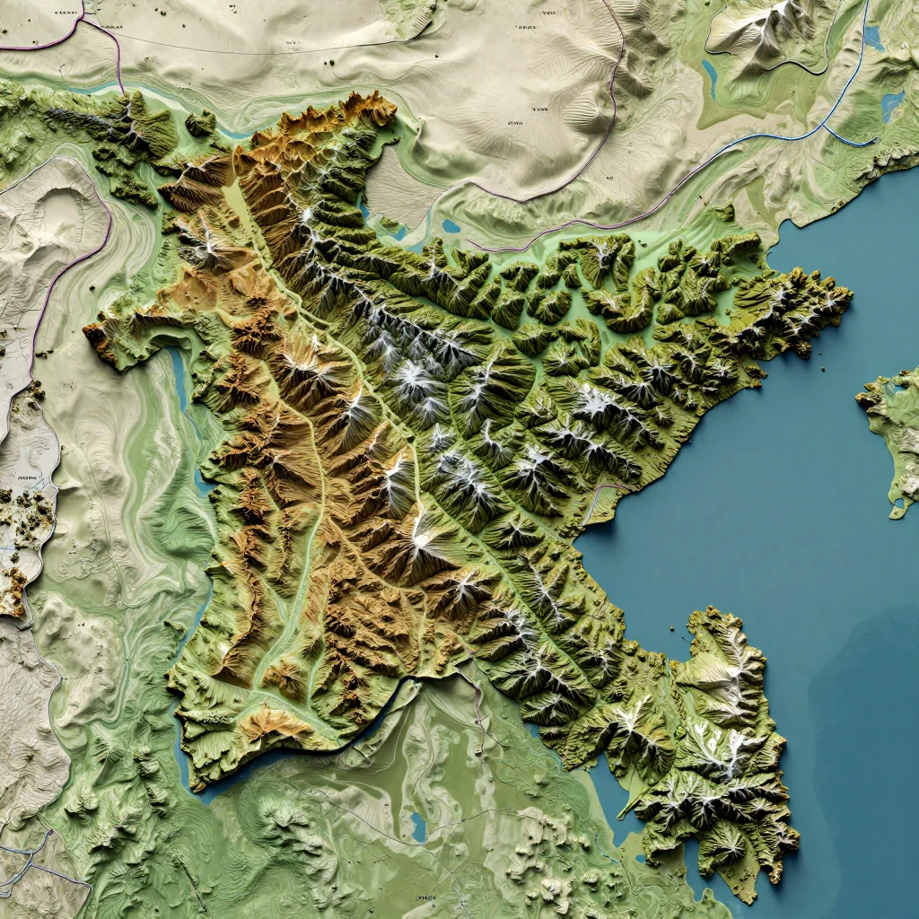 Chandpur, Bangladesh Topographic Map