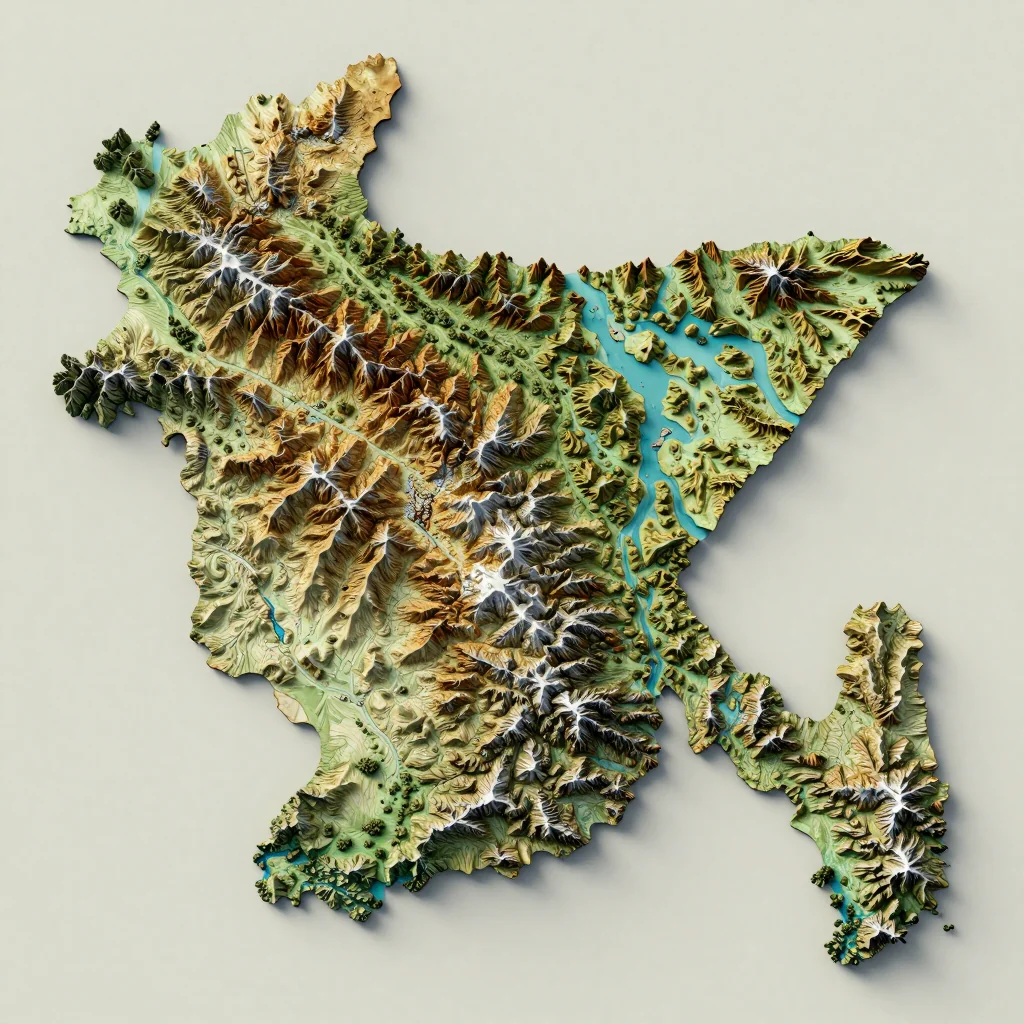 Chapai Nawabganj, Bangladesh - Topographic Map Chapai Nawabganj, Bangladesh Topographic Map