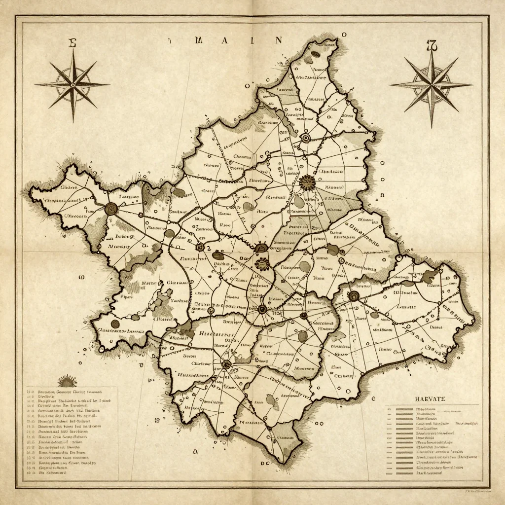 Charnawchytsy, Belarus Vintage Map