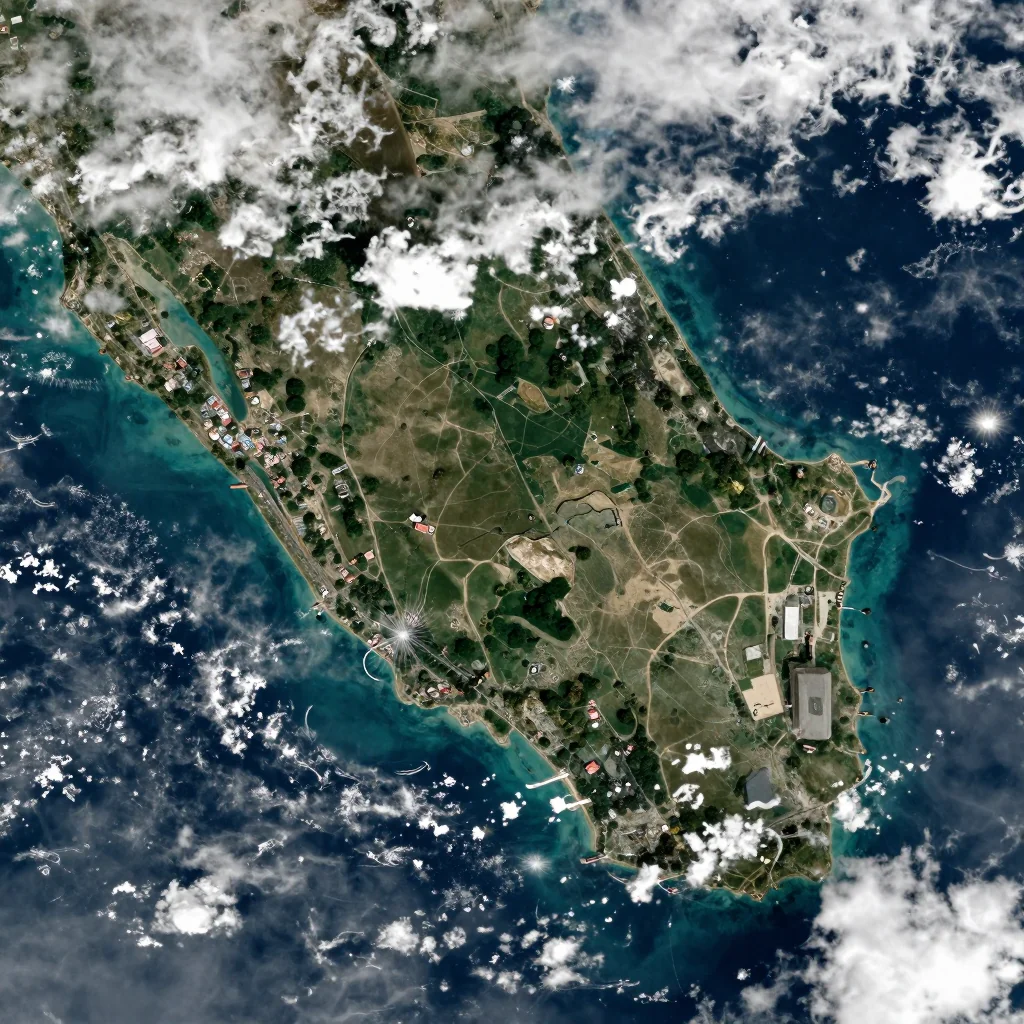 Codrington, Antigua and Barbuda Satellite View