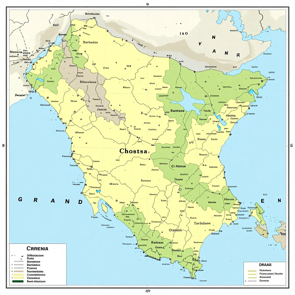 Crane, Barbados Political Map