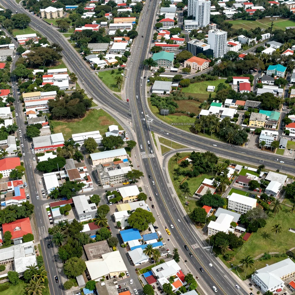 Crane, Barbados Street Map