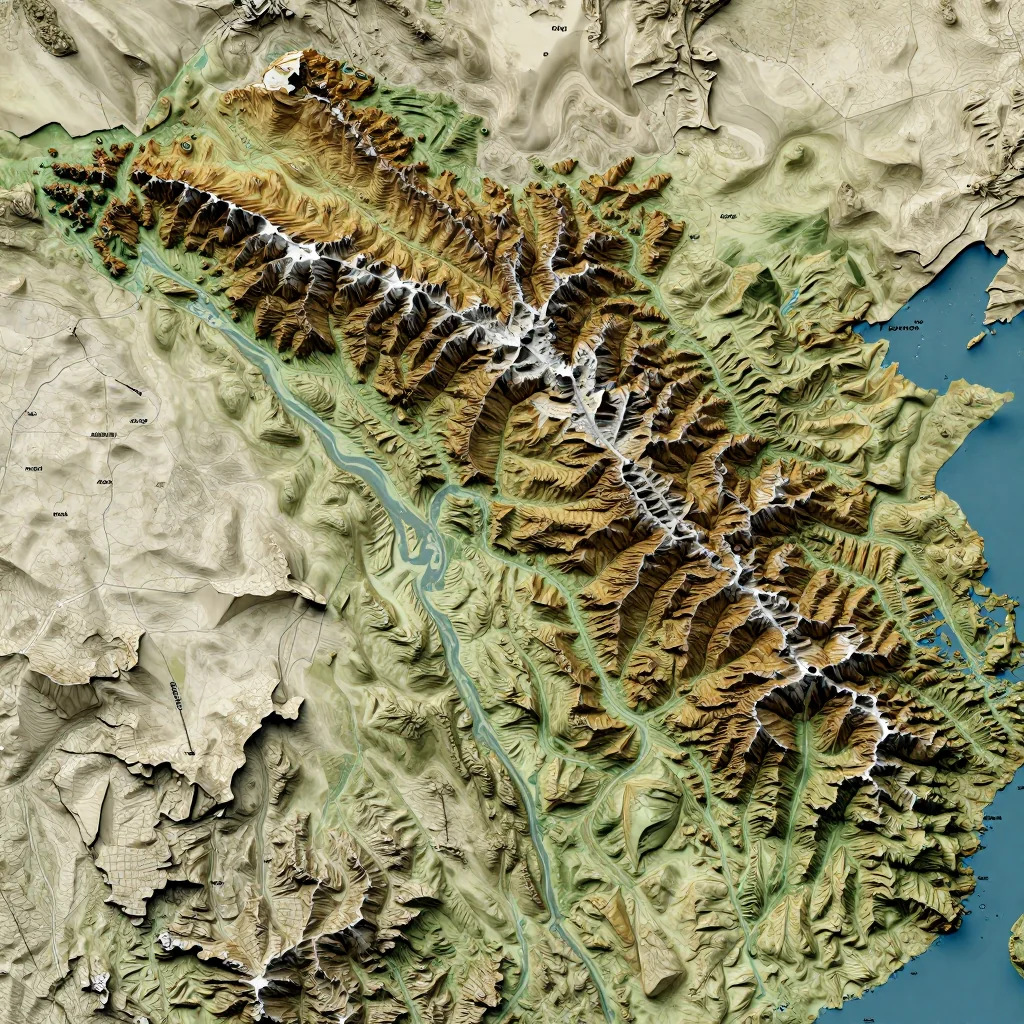 Digah, Azerbaijan Topographic Map