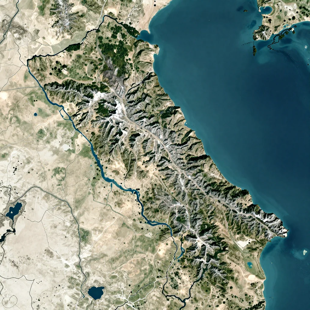 Dār Kulayb, Bahrain - Physical Geography Map Dār Kulayb, Bahrain Physical Geography Map